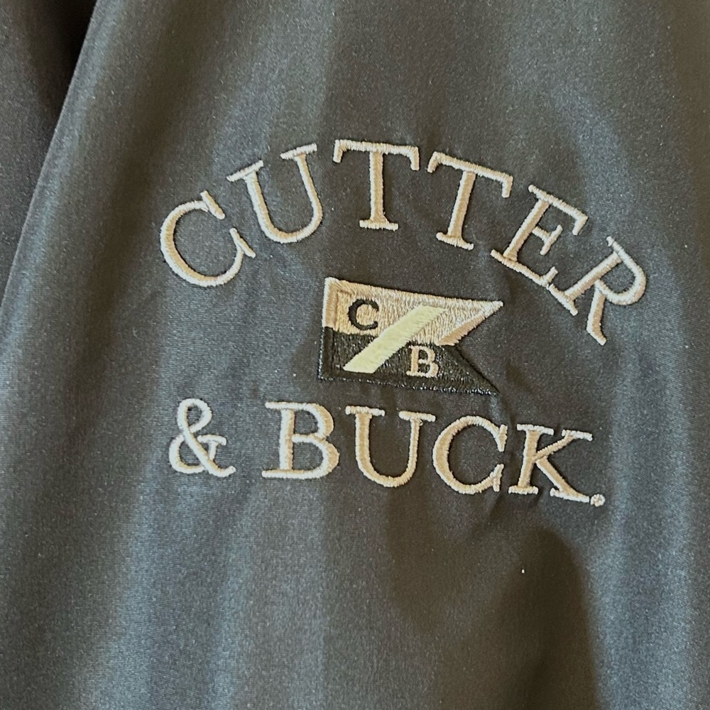 Cutter & Buck ClimaGuard Windbreaker Pullover Jacket Mesh Lining Black Men’s XXL - Picture 5 of 14